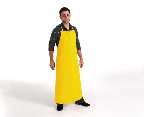 YELLOW APRON POLYURETHANE REUSABLE 35X48