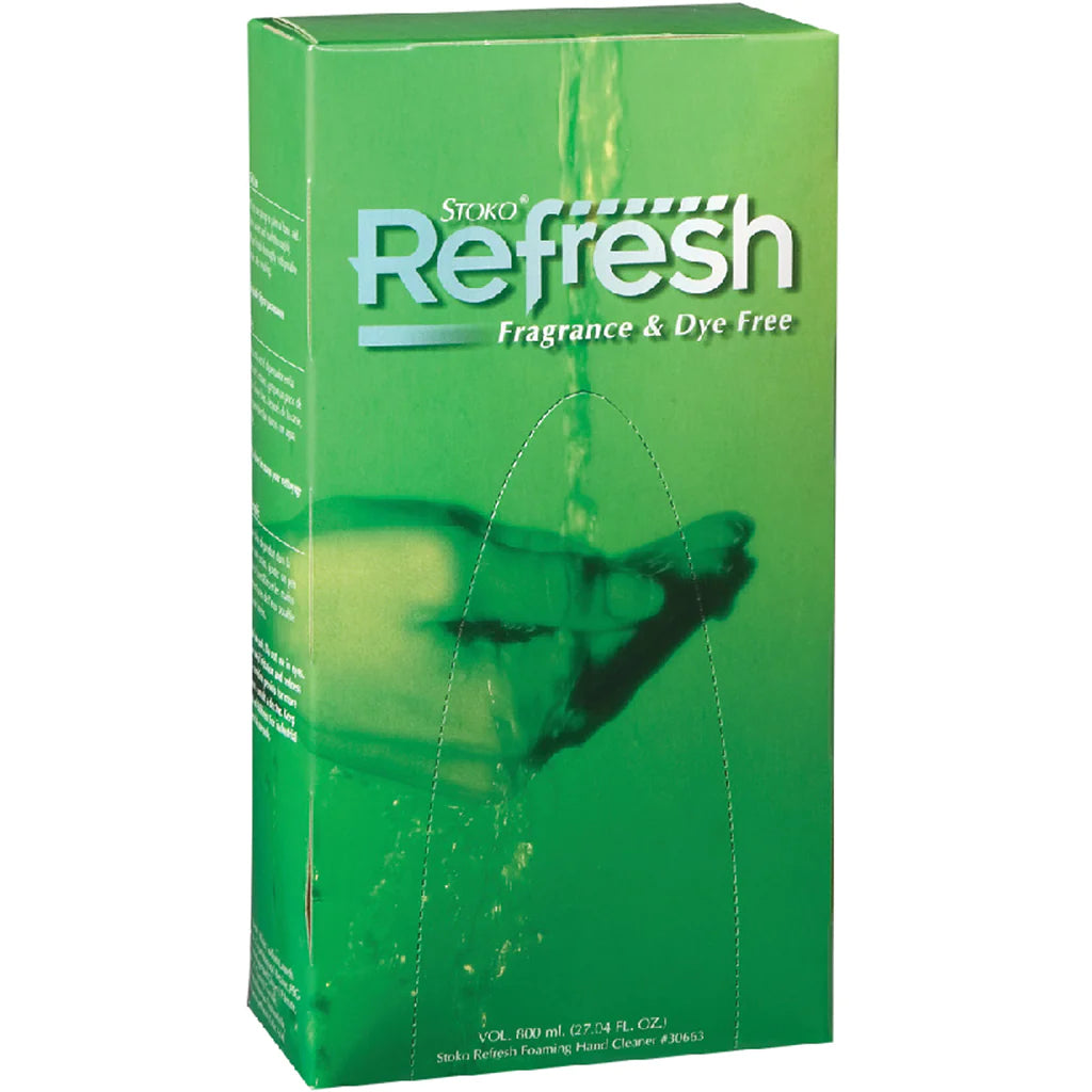 STOKO REFRESH DYE AND FRAGRANCE FREE HAND SOAP 6x800ML 32084