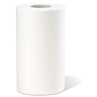 205 x 8" WHITE ROLL TOWEL 24/cs