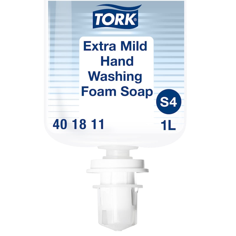 TORK EXTRA MILD HAND WASHING FOAM SOAP 6 X 1L