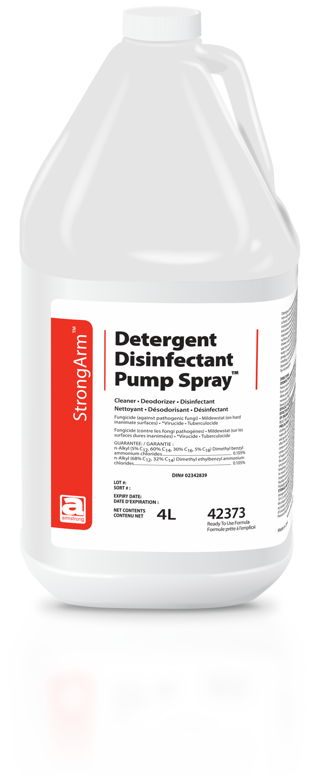 DETERGENT DISINFECTANT PUMP SPRAY 4L