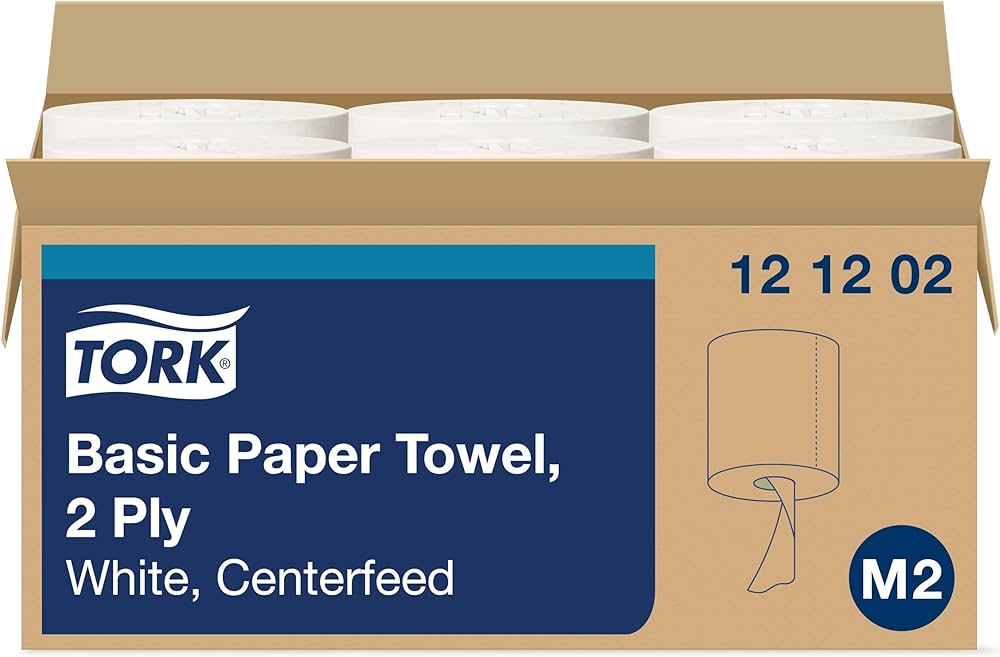 TORK ADVANCED SOFT CENTERFEED HAND TOWEL, 2-PLY, WHITE 600'X 6/cs