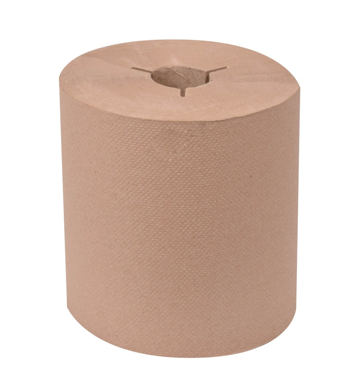 TORK GREENSEAL 8" KRAFT ROLL TOWEL 6 X 1000'/CS