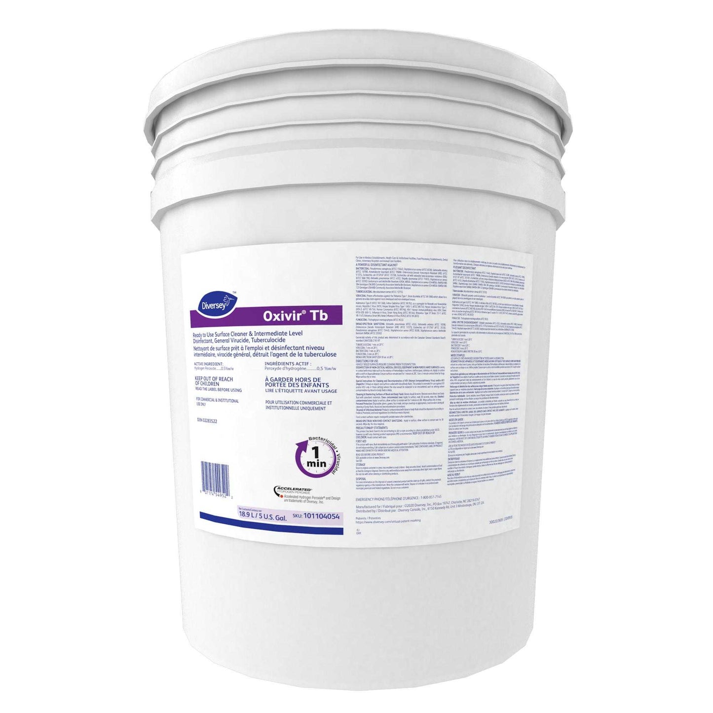 OXIVIR TB RTU DISINFECTANT 5 GAL