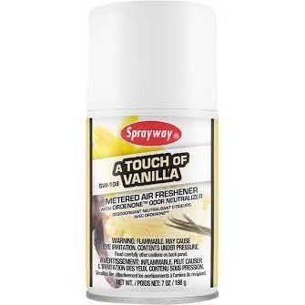 SPRAYWAY METERED AEROSOL - A TOUCH OF VANILLA 7oz