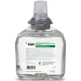 GOJO GREEN CERTIFIED FOAM HAND CLEANER 1200ml FOR TFX DISPENSER 2/cs