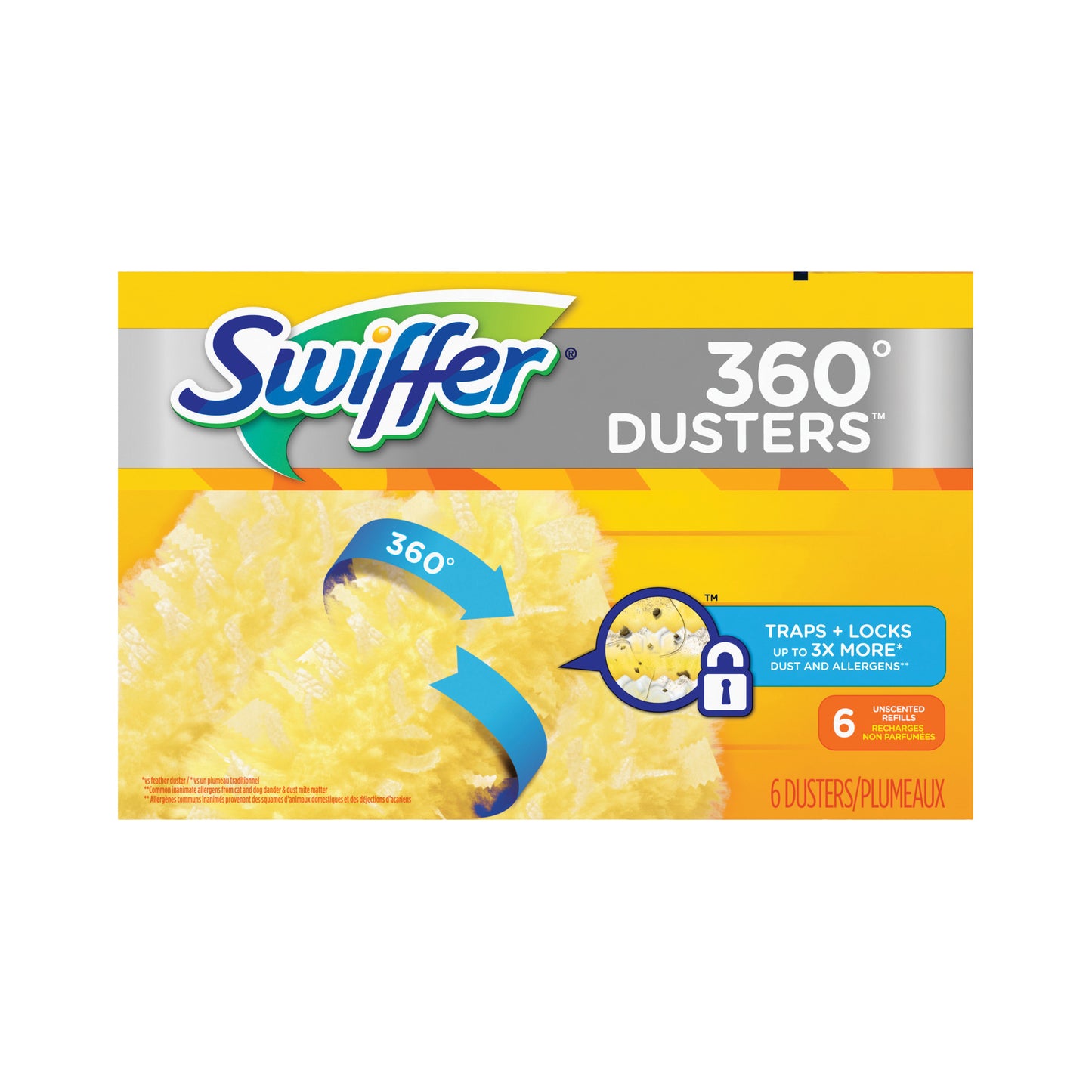 SWIFFER 360 DUSTER REFILLS 6CT 4BX/CS