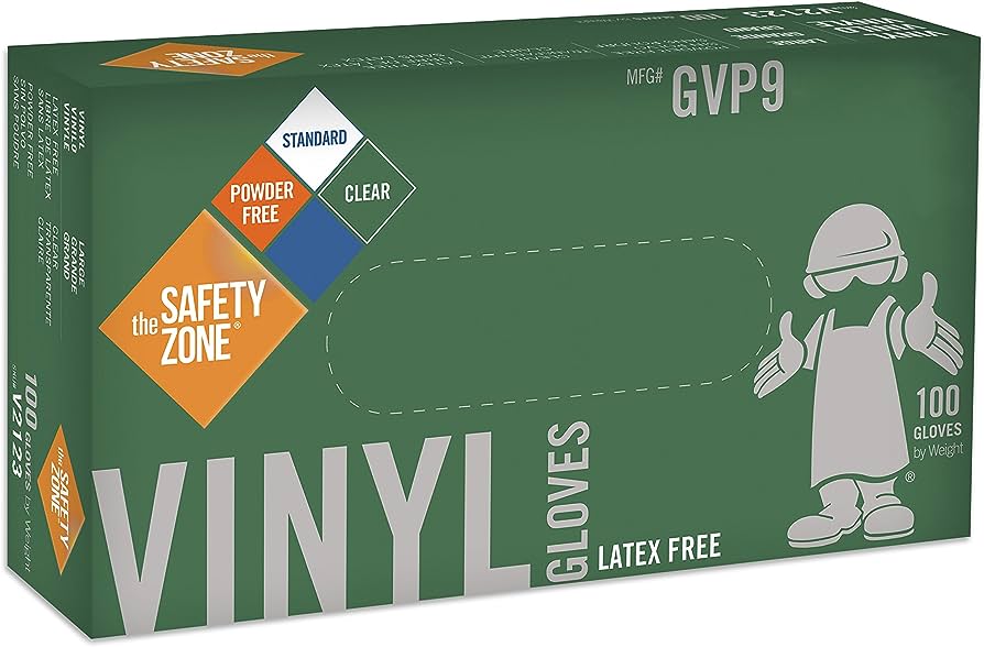 VINYL LAB GLOVES 100/box SMALL