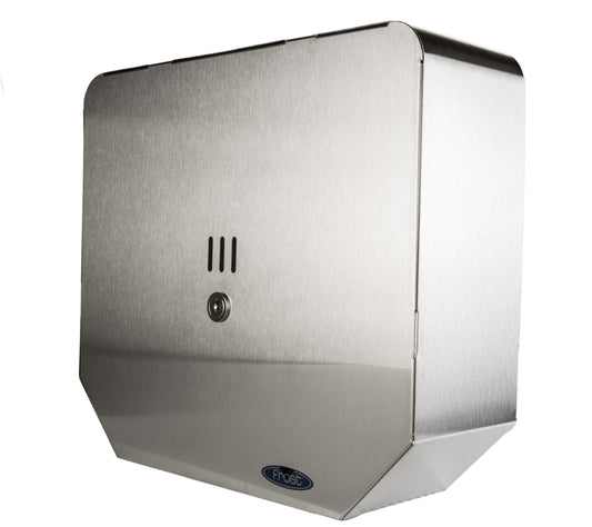 STAINLESS STEEL JUMBO TISSUE DISPENSER