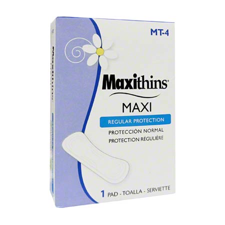 COIN VENDING MAXITHINS MAXI PAD 4/BX 250/CS MT-4