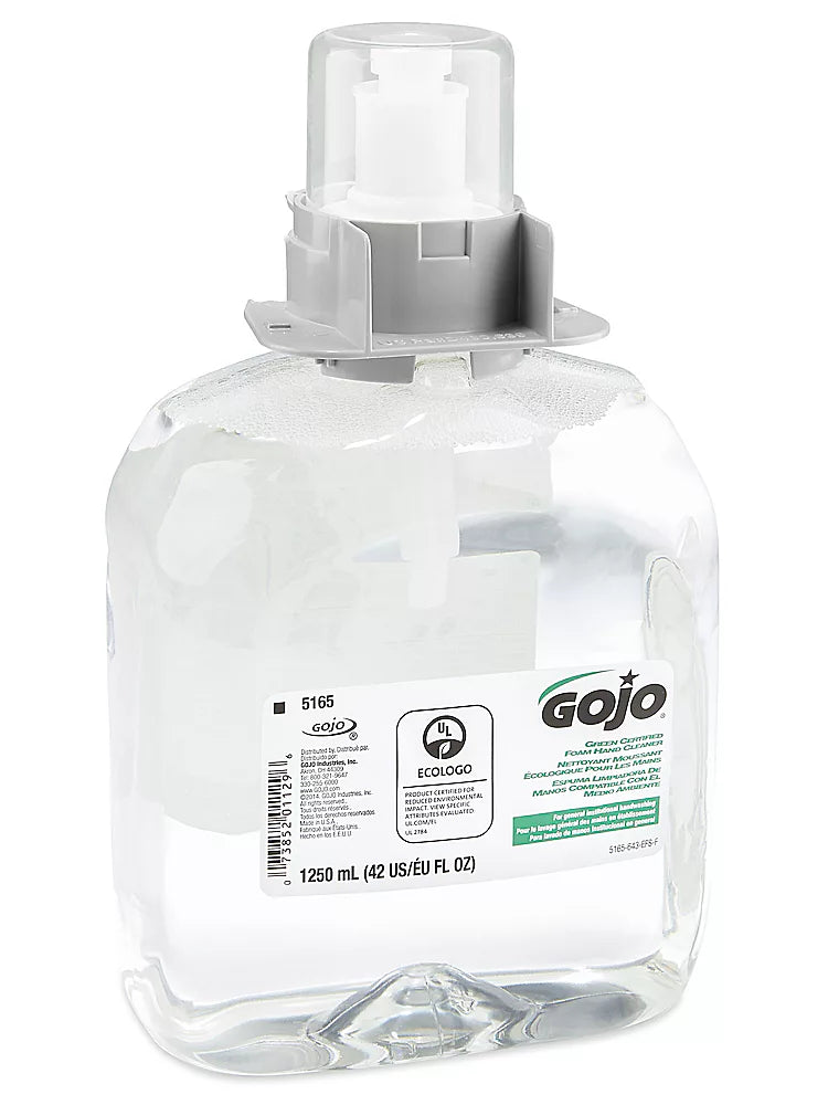 GOJO GREEN FOAMING HAND SOAP 4X1250ML