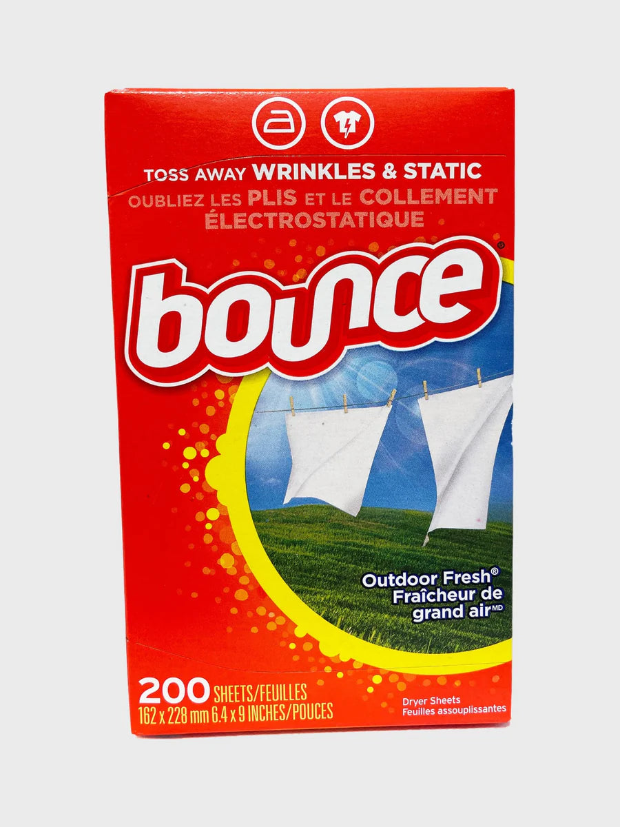 BOUNCE DRYER SHEETS (6boxes/200/box)