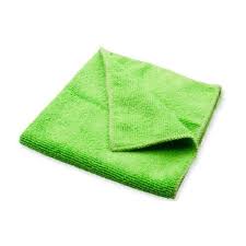 MICROFIBER GREEN, 14"X14", 260 GSM 10PK