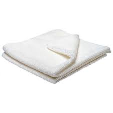 MICROFIBER WHITE, 14"X14", 260 GSM 10PK