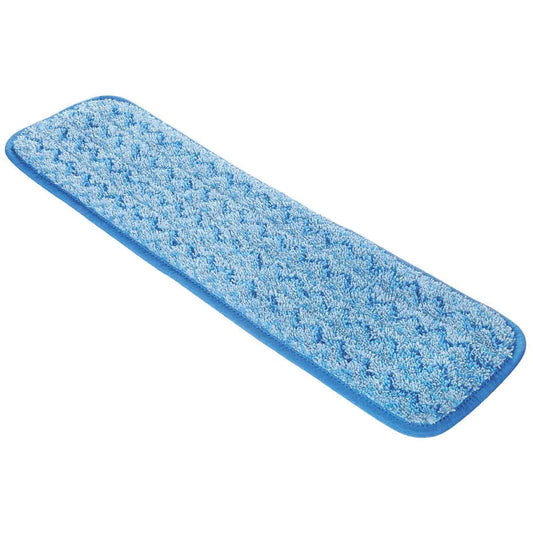 RUBBERMAID Microfiber Hygen Wet Floor Pad 18" - Blue Q410