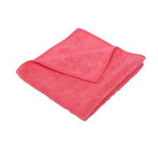 MICROFIBER RED, 14"X14", 260 GSM 10PK