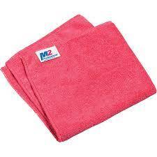 RED MICROFIBER CLOTH 16"x16"