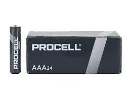 DURACELL PROFESSIONAL AAA BATTERIES 24/cs