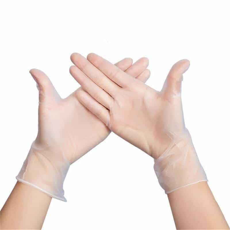 VINYL LAB GLOVES 100/box LARGE
